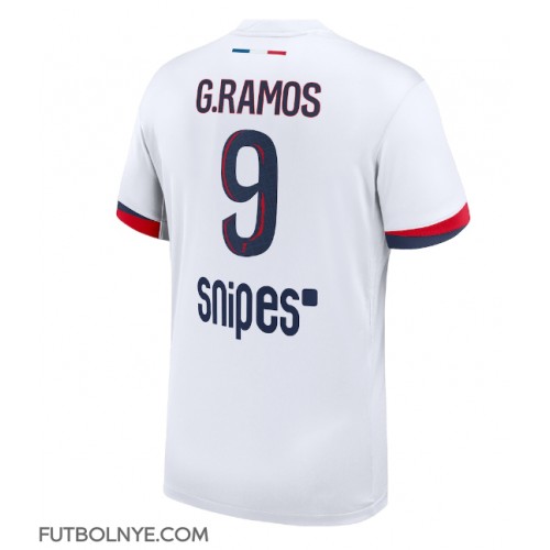 Camiseta Paris Saint-Germain Goncalo Ramos #9 Visitante Equipación 2025-26 manga corta